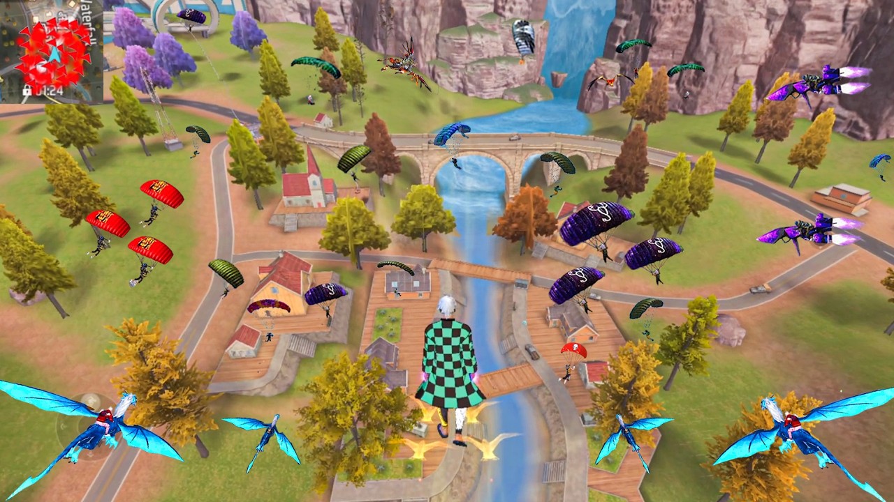 30 Kills 💪 PARAFAL+BIZON 🔥99% Headshot Rate ⚡| Duo Vs Squad Full Gameplay | FreeFire