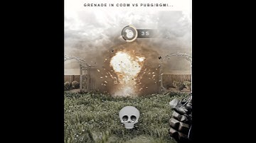 Grenade in CODM Vs PUBG...🤯