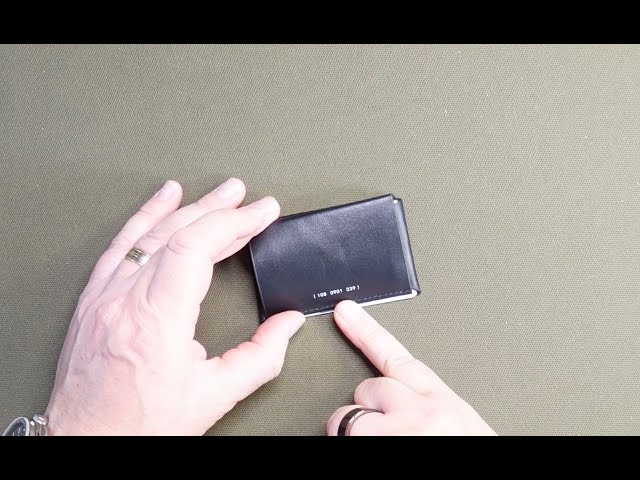 Grams 28 EDC wallet - smallest EDC ever!!!!! - YouTube