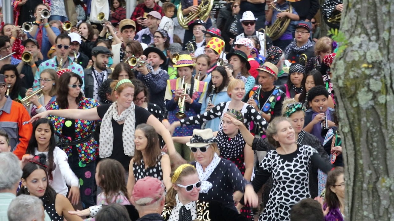 School of HONK dances to Blackbird Special at HONK! Festival 2018 - YouTube