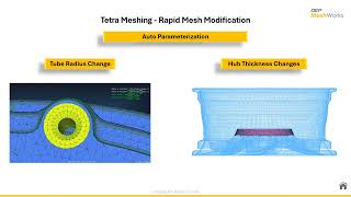 Rapid Tetra Mesh Modification & Auto-Parameterization