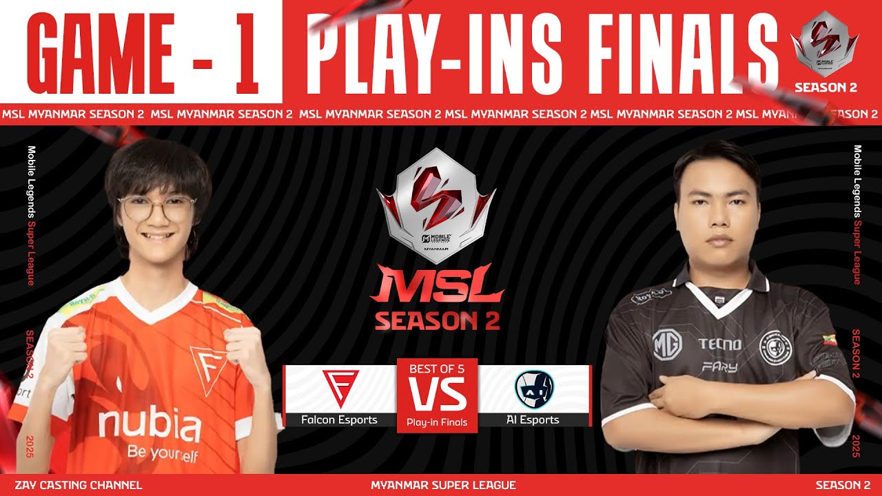 [Game - 1] Falcon Esports Vs AI Esports | MLBB Super League Season 2 ...