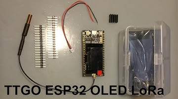 TTGO ESP32 OLED LoRa
