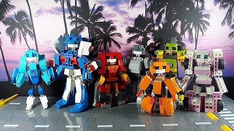 LEGO TRANSFORMERS: G1 BLURR & WHEELIE