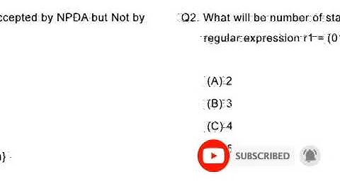 Week#3 Day#3:Imp. MCQs on TOC (Theory Of Computation)| NTA NET CSE June 2021