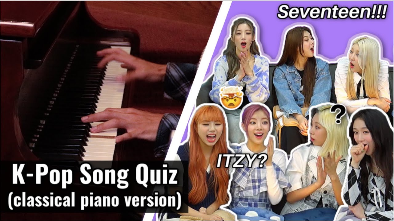 K-pop group SHOCKS themselves with their musical genius (Ft. PURPLE KISS) | K-lassical Question Game