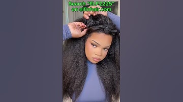 Seamless 3 in 1 Half Wig Tutorial Perfect Installation & Blending