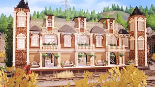 CAFETERÍA EN ESTACIÓN ECOLÓGICA 🌿 Renovating Evergreen Harbor | Sims 4 Eco Lifestyle Speed Build