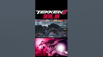 Tekken 8 😱 Persona Devil Jin 100 Damage Combo 😱 #shorts #deviljin