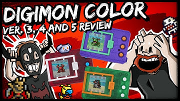 Review Of The Digimon Color Ver 3, 4 And 5 And Full Play Through #digimon