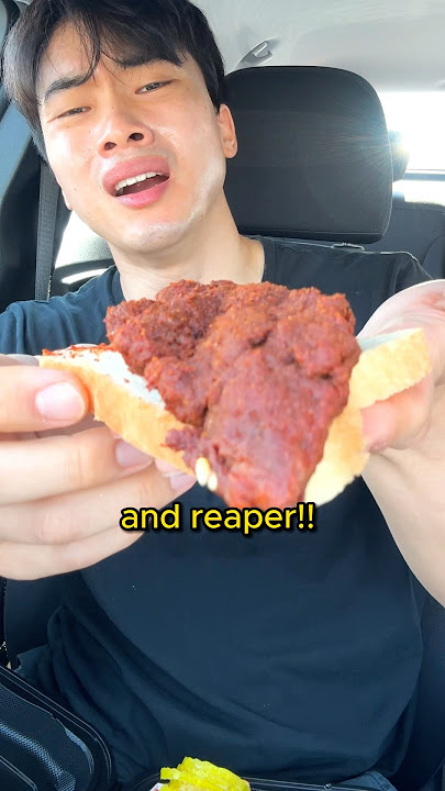 I love Hottest Dave’s Hot Chicken🥵🥵🤤🤤 #food #americanfood #chicken #tender #fastfood