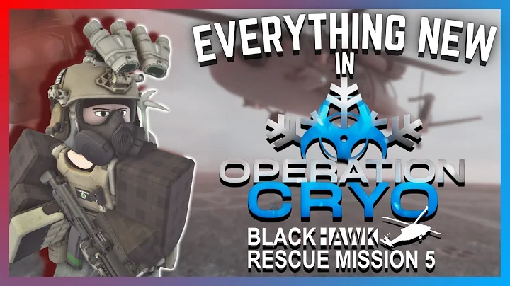 Everything New in OPERATION CRYO | Blackhawk Rescue Mission 5 ROBLOX