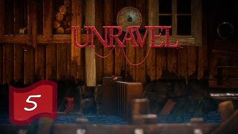Unravel Walkthrough - Off the Rails (Level 5)