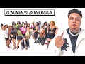 20 women vs 1 rapper jstar balla