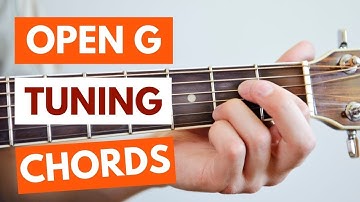 [Open Tuning Guitar Tutorial] - 3 Ways To Play Chords In Open G Tuning