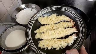 炸蝦天婦羅&amp;蔬菜天婦羅&amp;天婦羅沾醬| Fried Shrimp Tempura