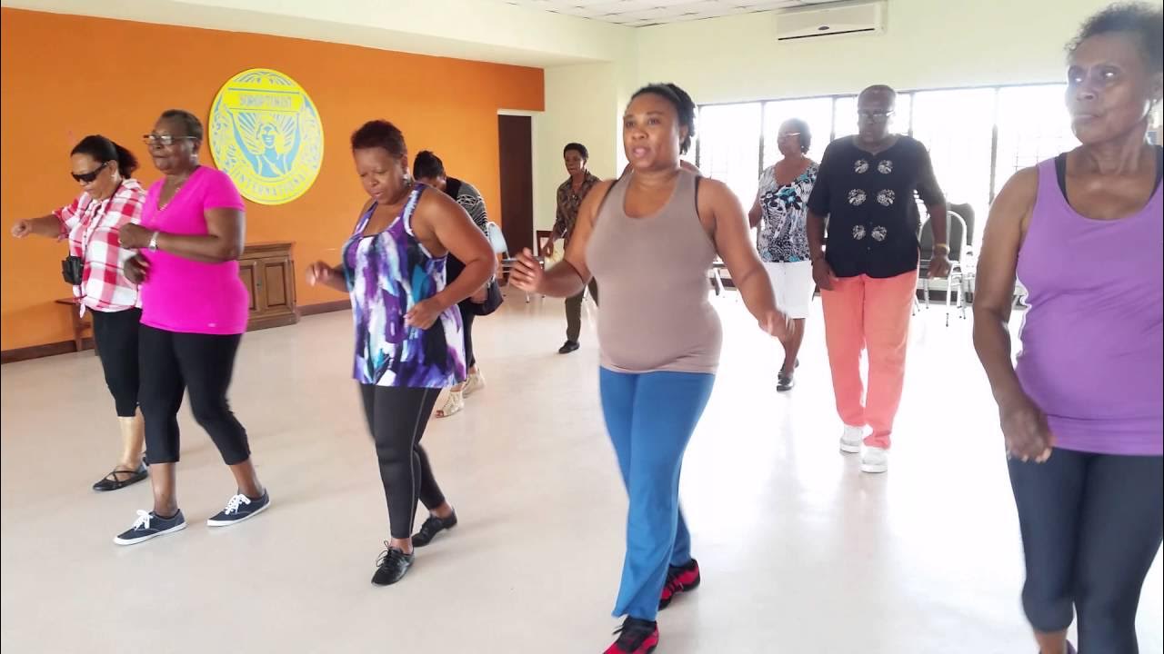 BARP Line Dancing exercise class YouTube