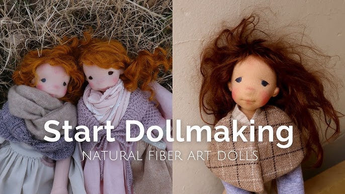 How to Make Yarn Hair for Rag Dolls (It's actually really easy!) 