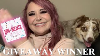 GIVEAWAY WINNER ANNOUNCEMENT + UNBOXING A GIVEAWAY