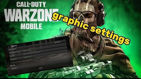 warzone Mobile added graphics settings after the new update - s5 reloaded