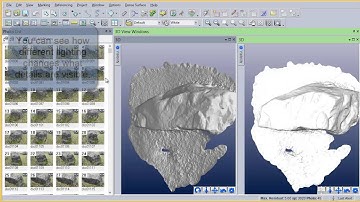 Tip - Adjusting the 3D viewer head and side light