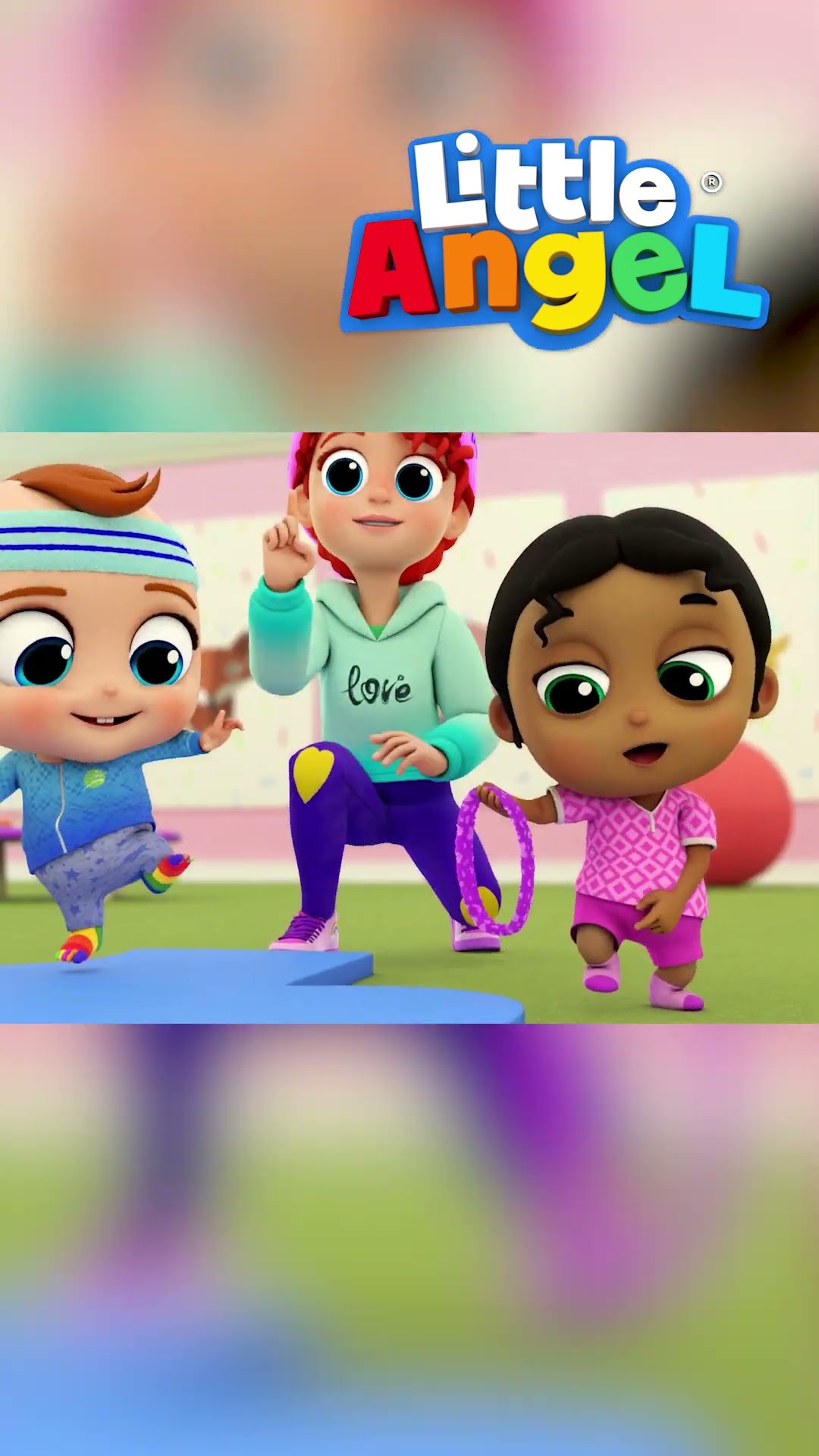 Hora de Exercício! | Histórias do Joãozinho | #shorts #joãozinho #littleangel