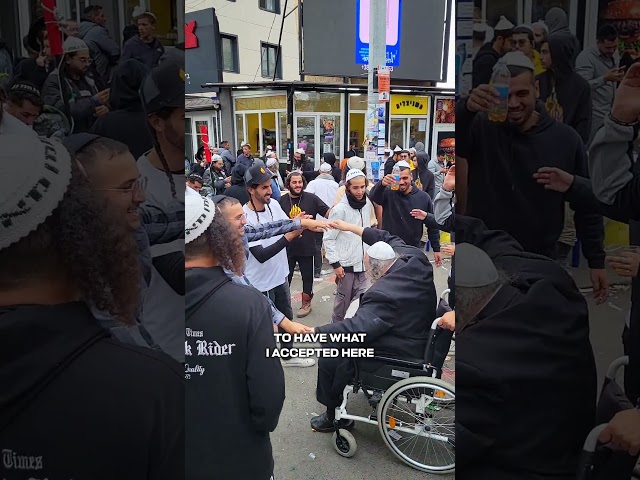 Jews from all over the world come here