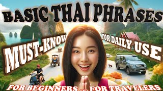 Essential Thai Phrases for Daily Conversations :  For Beginners and Travelers!