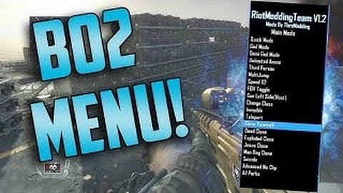 BO2 TU18 RiotModdingTeam v1.2 GSC Mod Menu + Download