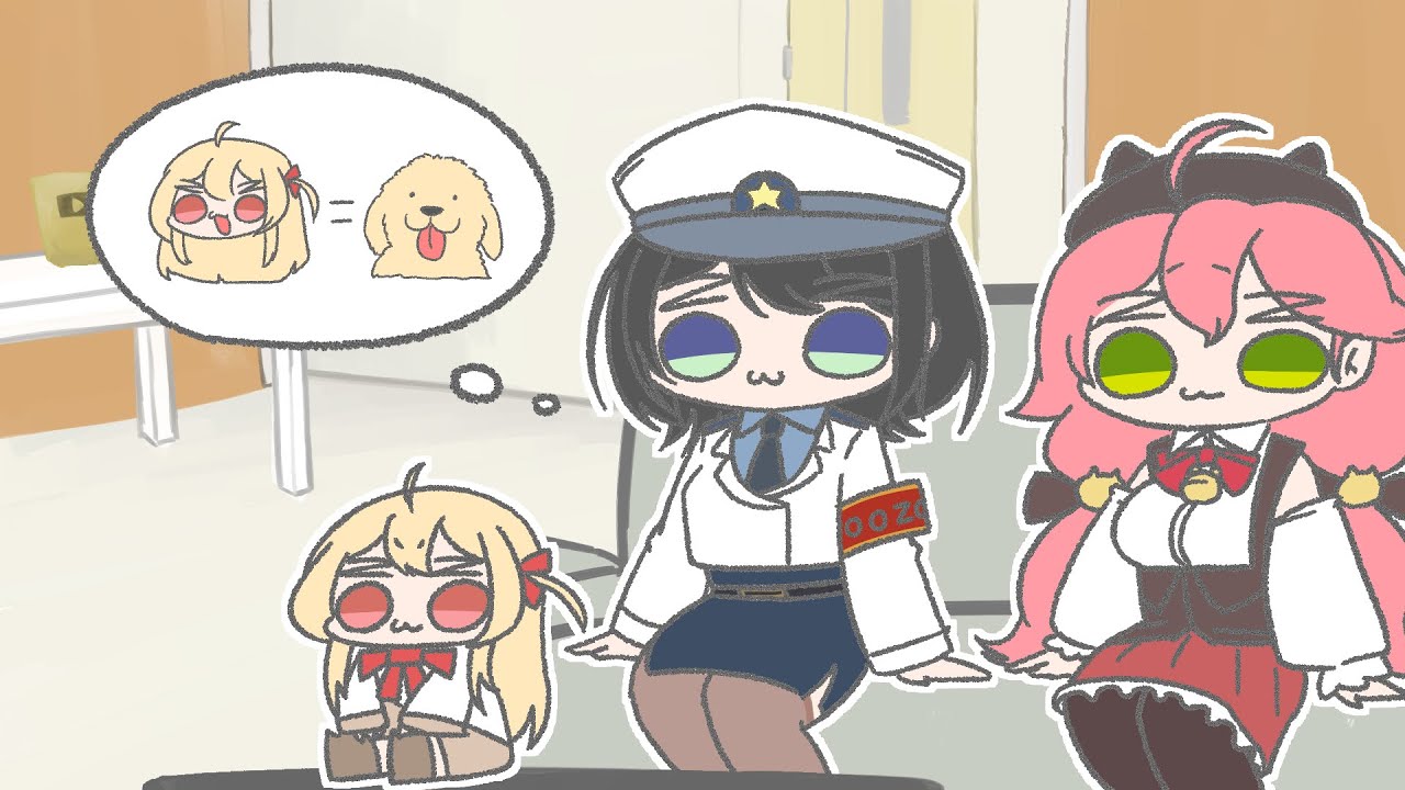 [hololive/animation]골댕이카나데.exe