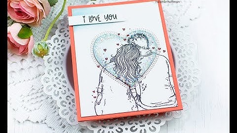 Unity Quick Tip: Spotlight Glitter Heart Card