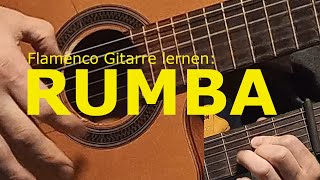 Spanische Gitarre lernen 26 Rumba Andalusische Kadenz #flamenco  #rumba  #gitarrelernen  #tutorial