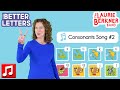 Better Letters Consonants Song 2 ABC Phonics Song For Pre Literacy Laurie Berkner Bjorem Speech 