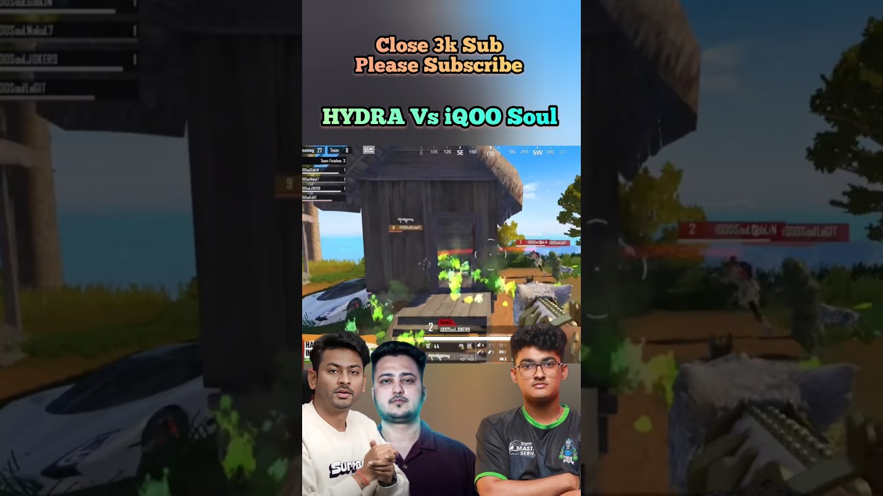 HYDRA Vs iQOO Soul Scrims Fight dynamo Vs goblin 