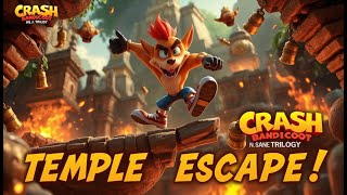 Crash Bandicoot N. Sane Trilogy: Epic Temple Escape | Master the Ancient Challenges! screenshot 5