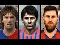 Lionel Messi evolution from PES 4 to PES 2020