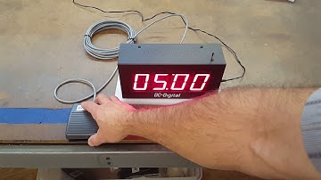 DC-25T-DN-W-with-Foot-Switch-for-Reset and Start, double activation and controls