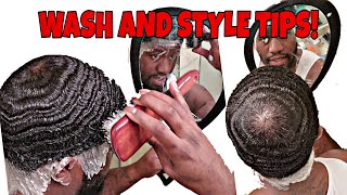 360 WAVES: QUICK WASH AND STYLE METHOD TIPS