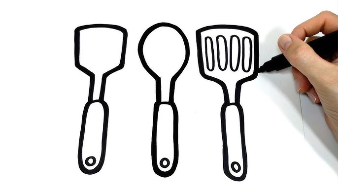 Como dibujar utensilios de cocina - thptnganamst.edu.vn