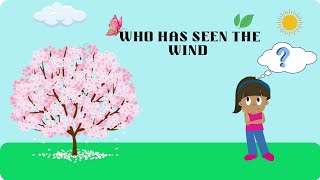 Who has seen the wind poem | Who has seen the wind | English Animated Nursery Rhymes