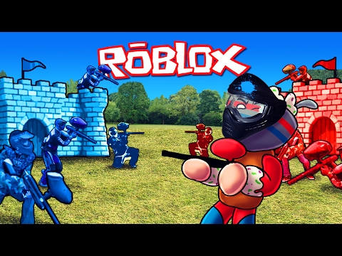 Roblox Red Vs Blue Paintball Challange Paintball War Roblox Adventures Youtube - battle warfare us vs russia updates roblox