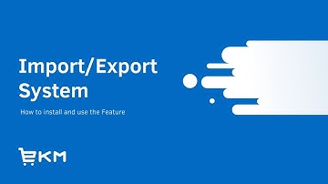 Installing the Import/Export System | EKM Support Centre
