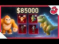 85,000 UC for ALL NEW PETS (GODZILLA & KONG)