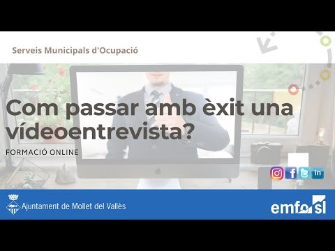 Vídeo: Com Passar Una Entrevista Amb èxit