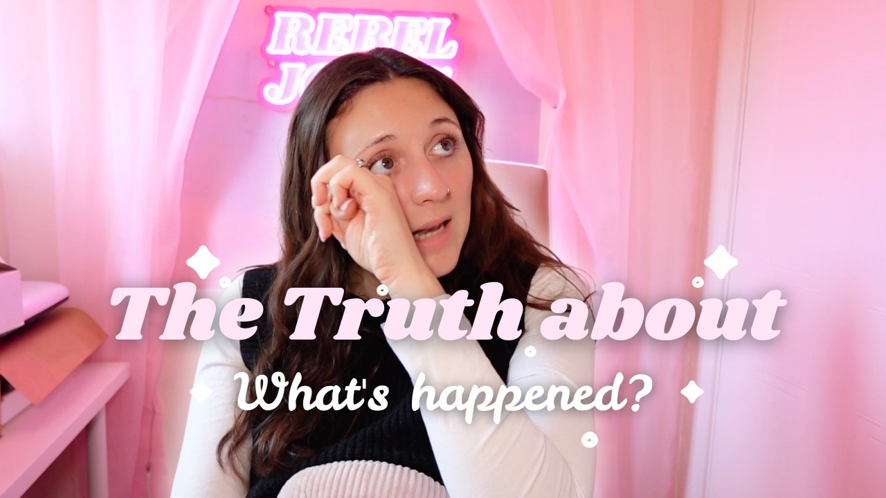 The truth about what's been going on & the changes I have to make for