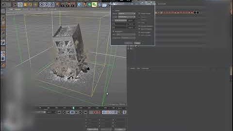 C4d Voronoi Fracture  broken TFD XP