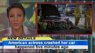 Happened 5 minutes ago // Famous American actress died in a car crash