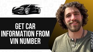 How to Get Car Information From VIN Number (FULL GUIDE) 2025