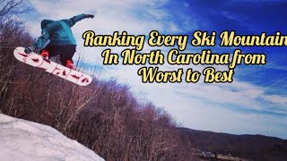 Ranking Every Ski Mountain in North Carolina