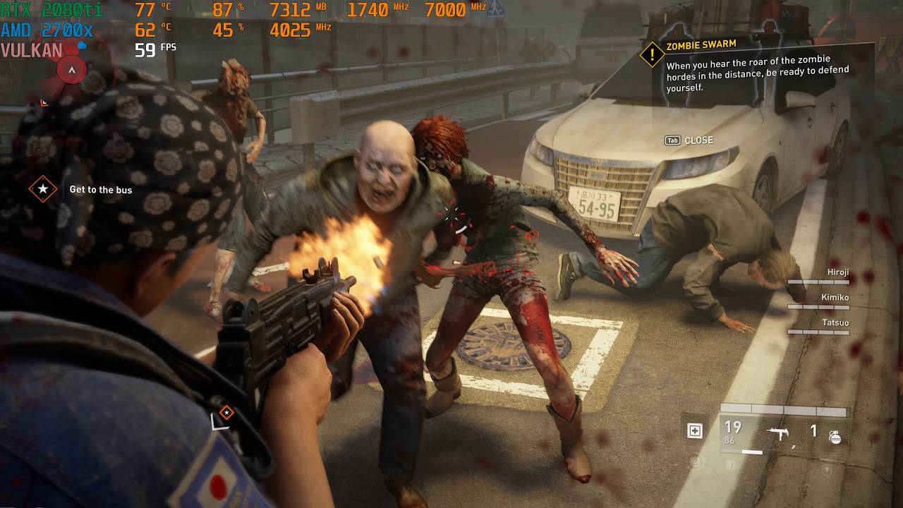 RTX 2080ti | World War Z | max graphic 4K